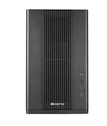Кутия за компютър Chieftec UNI Micro Tower черен прозрачен страничен панел