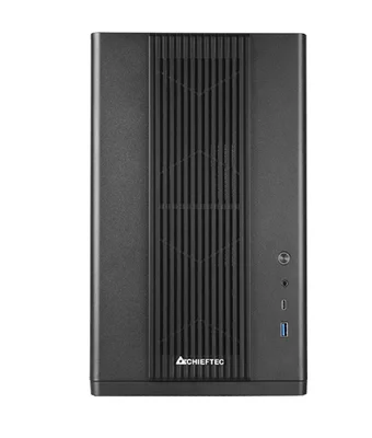 Кутия за компютър Chieftec UNI Micro Tower черен прозрачен страничен панел