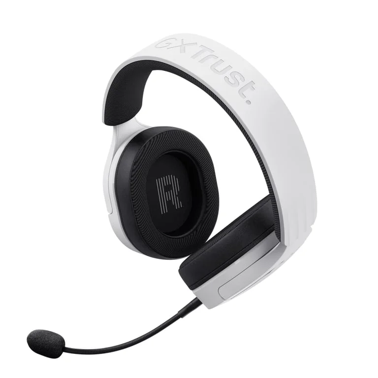 Геймърски слушалки TRUST GXT489 Fayzo, бели