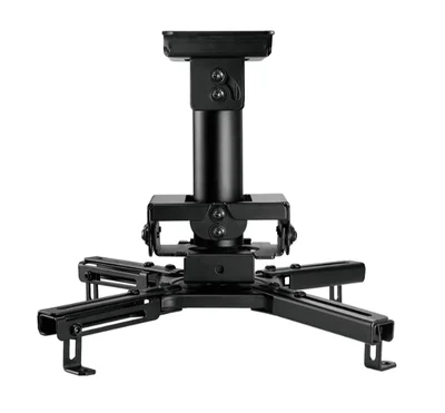 Таванна стойка за проектор Neomounts by Newstar CL25-530BL1, до 45 кг, регулируема, черна