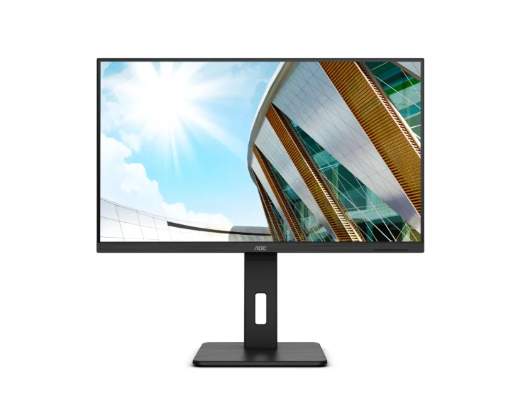 AOC U32P2, 31.5" VA WLED, 3840x2160@60Hz, 4ms GtG, 350cd m/2, 3000:1, 50M:1 DCR, Adaptive Sync, FlickerFree, Low Blue Light, 3Wx2, Tilt, Height Adjust, Pivot, Swivel, 2xHDMI, DP, USB hub