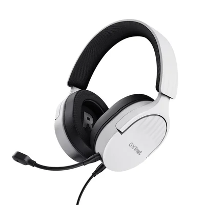 Геймърски слушалки TRUST GXT489 Fayzo, бели