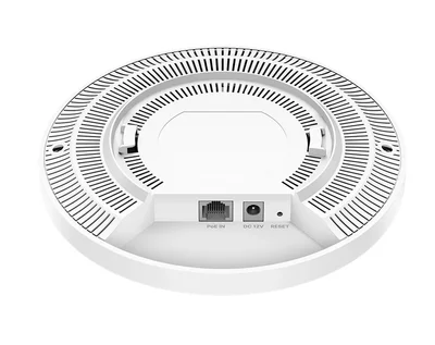 Cudy AP1300 Wi-Fi Gigabit Access Point AC1200 Dual Band Ceiling Mount Access Point, 867Mbps at 5GHz + 300Mbps at 2.4GHz, 1 x GbE RJ45 Port, Support 12V DC or 802.3af PoE or Passive PoE, 12V DC adapter included