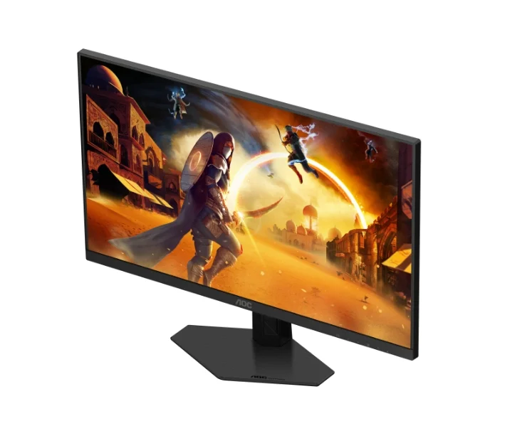 AOC 24G4ZR, 23.8" Fast IPS WLED, 1920x1080@260Hz (OC, Native 240Hz), 1ms GtG, 0.3ms MPRT, 300cd m/2, 1000:1, Adaptive Sync, FlickerFree, Anti Blue Light, Tilt, Height Adjust, Pivot, Swivel, 2xHDMI, DP