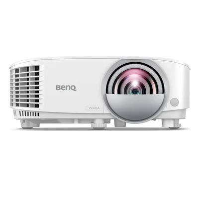 BenQ MW826STH, Short Throw, 87"@1m, WXGA 1280x800, 3500 AL, 20000:1, VGA, RCA, S-Video, 2xHDMI, Audio In/Out, Speaker 10W, USB (Type A) x1, LAN (RJ45) x1, IEC62368, Optional interactive kit(PW02/PT12)