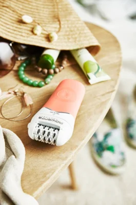 Rowenta EP4920F0, Wet & Dry Aquasoft, 3 in 1 epilator/ shaver/ trimmer, advanced epilation technology, 24 hygenic stainless steel tweezers & 0.8mm tweezers opening, hair guiding system, 31mm head, soft touch body, removable head, cordless use, 40min auto