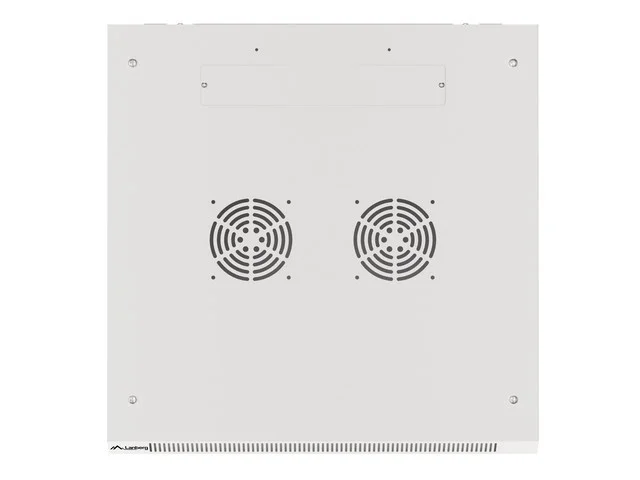 Lanberg rack cabinet 19" wall-mount 12U/600x600 for self-assembly with metal door grey (flat pack)