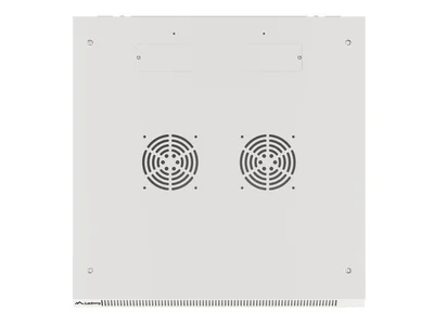 Lanberg rack cabinet 19" wall-mount 12U/600x600 for self-assembly with metal door grey (flat pack)