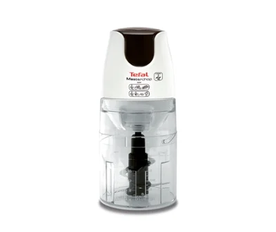 Tefal MB450B38, Masterchop XL, 500 W, Capacity 500 ml, 4 stainless steel blades, 3 in 1: grinding, chopping and mixing, white/dark warm silver