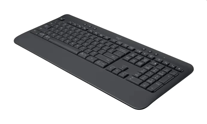 Клавиатура Logitech SIGNATURE K650 безжична Bluetooth, Graphite, US International