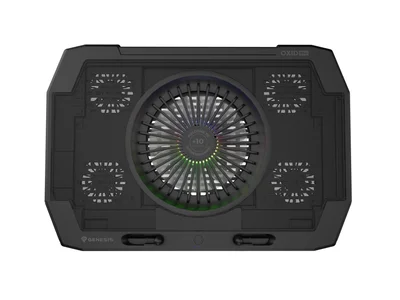 Охлаждаща подложка за лаптоп Genesis Oxid 850, 15.6"-17.3", 5 вентилатора, LED подсветка