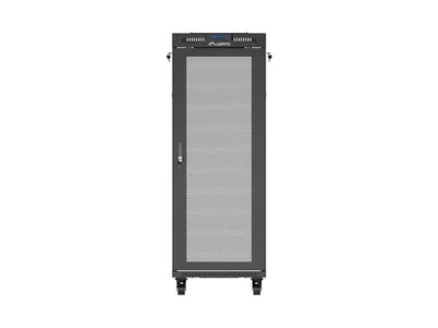 Lanberg rack cabinet 19" free-standing 32U/600X800 (FLAT PACK) with mesh door LCD black