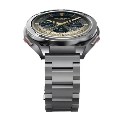 HiFuture Active Silver, *1.43"  AMOLED, Dual Band GPS +Compass + Altimeter 466*466, Powered by Dual Core & Syntra AI, Bluetooth Call, 5ATM Waterproof, 24/7 True Heart Rate & Blood Oxygen Sensor, Up to 10 days daily use