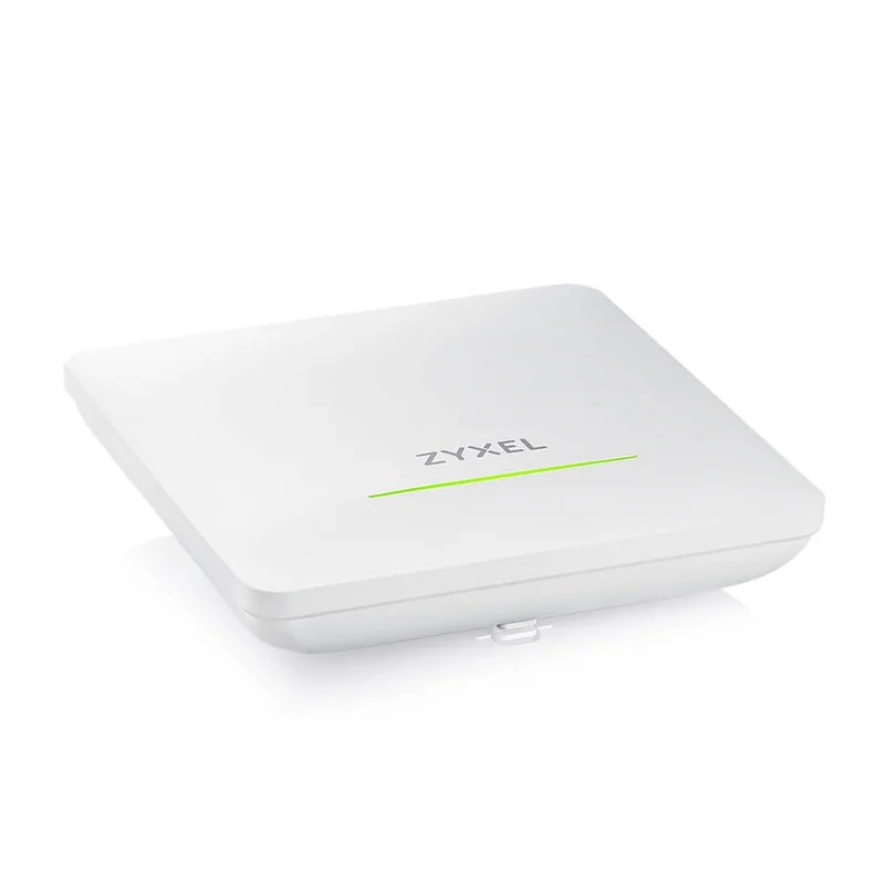 ZyXEL NWA50BEPRO, BE6500, (2.4GHz: 2x2:2, 5GHz or 6GHz: 2x2:2) MU-MIMO, Dual Radio 2.4 and 5 or 6GHz, 1 x 2.5G LAN Ports, PoE+ (802.3at), Standalone/Nebula Cloud Including Power Adapter
