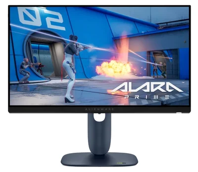 Dell Alienware AW2525HM, 25" LED, IPS AG, Full HD ( 1920 x 1080 ), 0.05 ms GtG, AMD FreeSync, NVIDIA G-SYNC, 1000:1, 400 cd/m2, 320Hz, HDMI, DP, USB 5Gbps, USB-A, Height Adjustable, Pivot, Swivel, Tilt, Black