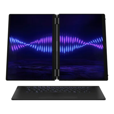 Asus ROG Zephyrus Duo 16, GX651AX-SR086X, Intel Ultra 9 16.0 OLED WQXGA+(WQ+) 2880X1800 16:10 Bend+500nits(HDR 1100nits) Glare DCI-P3:100%,120 HzLPDDR5X 64GB (onbd) ,2TB G4,RTX5090 24 GB G5,Wi-Fi 7 ,Backlit Kbd 1-Zone RGB, Windows 11 Pro,Stell