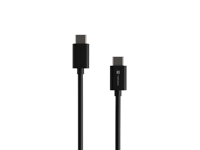USB-C кабел Natec 2.0 2m 100W, черен