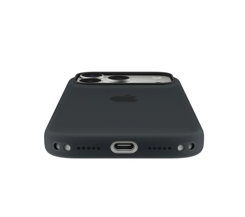Apple iPhone 17 Pro Silicone Case with MagSafe – Black