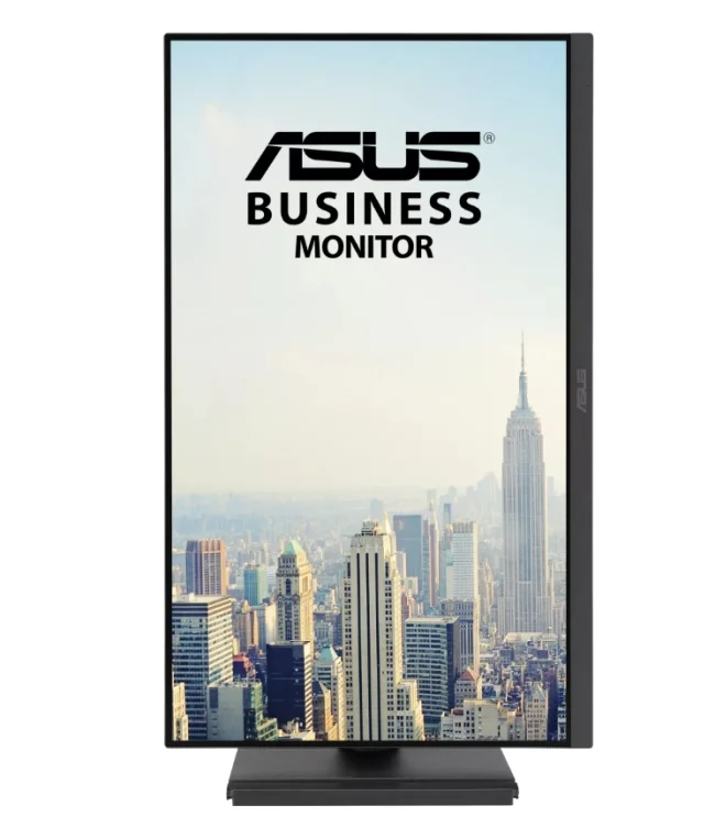 Asus VA279QGSE Business Monitor 27", IPS, Full HD, Frameless, 120Hz, Adaptive-Sync, 1ms MPRT, HDMI, DisplayPort, VGA, Low Blue Light, Flicker Free, Ergonomic Design, Wall Mountable, Black