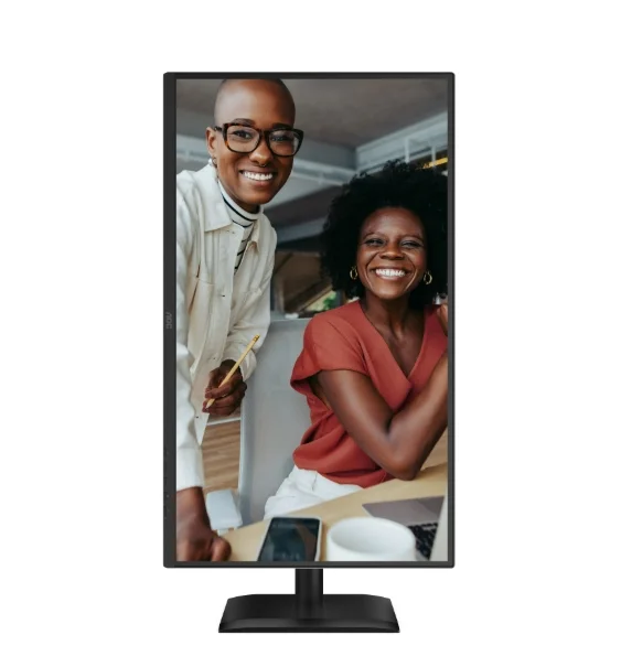 AOC 27E4U, 27" IPS WLED, 1920x1080@120Hz, 4ms GtG, 300cd m/2, 1500:1, 20M:1 DCR, Adaptive Sync, FlickerFree, Anti Blue Light, 2Wx2, Tilt, Height Adjust, Pivot, Swivel, D-SUB, HDMI, USB Hub