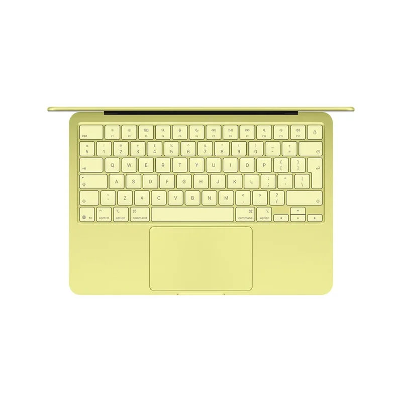 Apple MacBook Neo 13: Apple A18 Pro chip with 6-core CPU and 5-core GPU, 8GB, 512GB SSD, Touch ID - Citrus