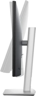 Монитор Dell P2725D 27" WQHD IPS LED, 5ms, 100Hz, 2560x1440, 99% sRGB, USB-C, HDMI, DisplayPort, Черен/Сив