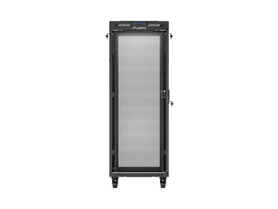 Lanberg rack cabinet 19" free-standing 32U/600X800 (FLAT PACK) with mesh door LCD black
