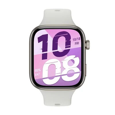 Honor Watch X5i Standard BT 8MB+128MB White White Silicone Strap