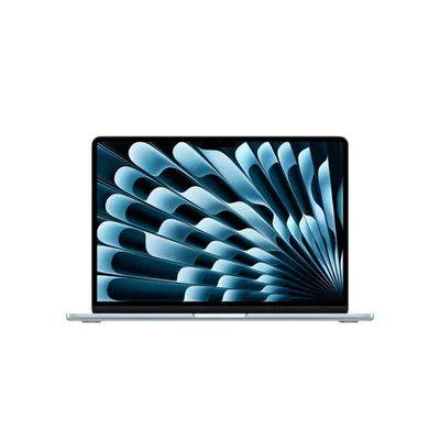 Лаптоп Apple MacBook Air 13.6" Apple M5, 10-ядрен CPU, 10-ядрен GPU, 24GB RAM, 1TB SSD, Sky Blue
