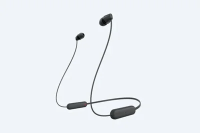 Слушалки Sony WI-C100 In-ear, Bluetooth, черни