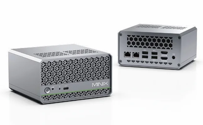 MiniX Jetson Thor AI T5000 Arm Neoverse V3AE 14-Core, 128GB DDR5, 1TB SSD, Dual LAN 2.5GHz, Wi-Fi 6E, nVidia Ubuntu 24