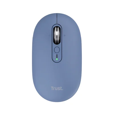TRUST Seron Slim Multi-Wireless Hyperscroll Mouse Blue