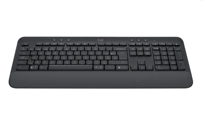 Клавиатура Logitech SIGNATURE K650 безжична Bluetooth, Graphite, US International