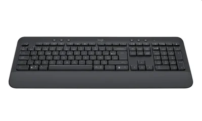 Клавиатура Logitech SIGNATURE K650 безжична Bluetooth, Graphite, US International