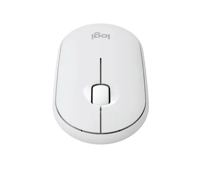 LOGITECH M350S Pebble 2 Bluetooth Mouse - TONAL WHITE