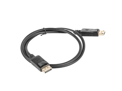DisplayPort кабел Lanberg 1m 4K, черен