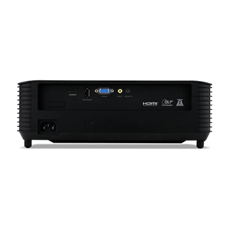 Мултимедиен проектор Acer X1128H DLP SVGA (800x600), 4800 лумена, 20 000:1, 3D Ready, черен