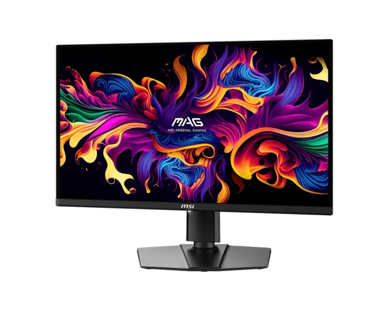 MSI MAG 271QPX QD-OLED, 26.5", 360Hz, 0.03ms, WQHD 2560x1440, Oled Care 2.0, Fanless Design with Graphene, ClearMR 13000, HDR True Black 400, AI VISION, 250 nits, 1500000:1, 100M;1, DP (1.4a), 2x HDMI (2.1), Type-C (DP alt. PD 15W), Adj.Stand 110mm