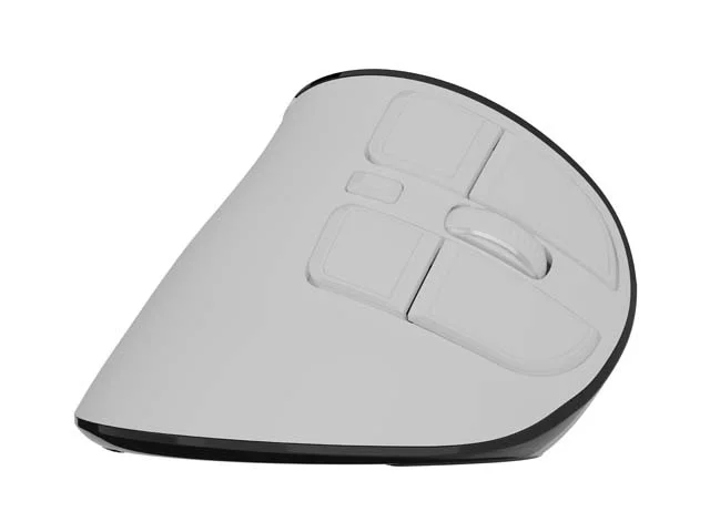 Мишка NATEC Euphonie Vertical PRO Wireless, Bluetooth 5.0, 4000 DPI, програмируема, бяла