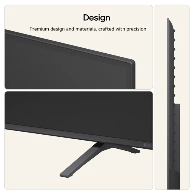 LG 85NU850B3LA, 85" 4K Ultra HD Smart TV, 3840x2160, DVB-T2/C/S2, Alpha 7 AI Processor, HDR10 / HLG, webOS 26 ThinQ, VRR / ALLM / HGiG, 4K Super Upscaling, WiFi 5, Voice Controll, Bluetooth 5.3, AirPlay 2, LAN, CI, HDMI eARC,AI Sound Pro, Google Cast, 2