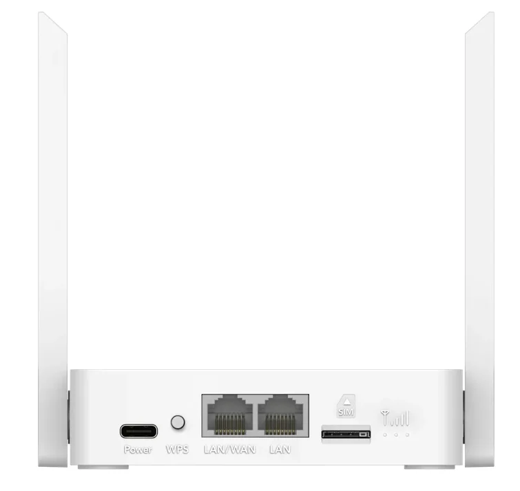 Cudy LT300 Wi-Fi 4G LTE Cat4  Router N300, 300Mbps Wi-Fi, 2 10/100M RJ45 Ports, Nano SIM Slot