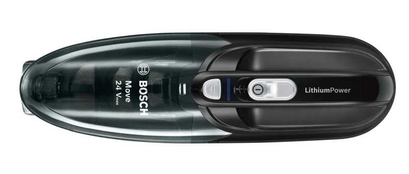Bosch BHN24L, Rechargeable Vacuum Cleaner, Move Lithium 24Vmax; 21.6V; Charging time 5h; Dust container 0.3l; Working 45 min; Black