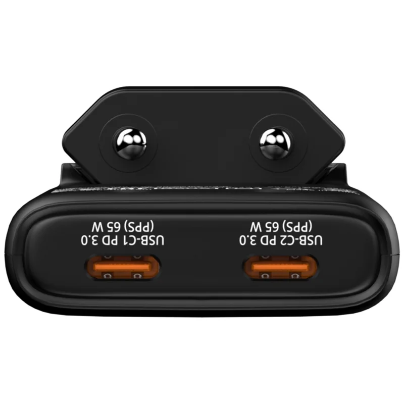 Verbatim Fold 'n' Go GaN Charger 65W EU plug Black
