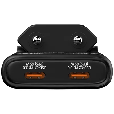 Verbatim Fold 'n' Go GaN Charger 65W EU plug Black