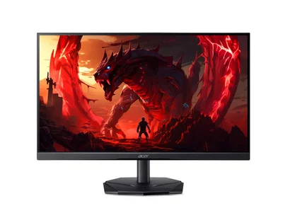 Acer Nitro KG251QX0biip, 24.5'' FHD (1920X1080), VA, 200Hz, 100M:1, 250nits, 2ms/0.5ms(GTG)/1ms(VRB), 99% sRGB, FreeSync, 2xHDMI, DP, BluelightShield, ZeroFrame, Tilt, Vesa, Black, 2Y