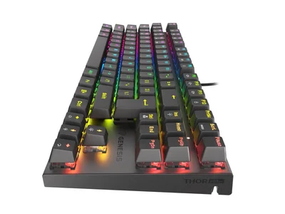 Геймърска механична клавиатура Genesis Thor 303 TKL RGB Outemu Red US Black