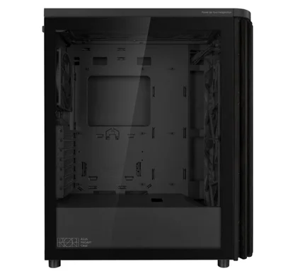 Кутия за компютър ASUS ProArt PA401 Wood TG Full Tower, черен
