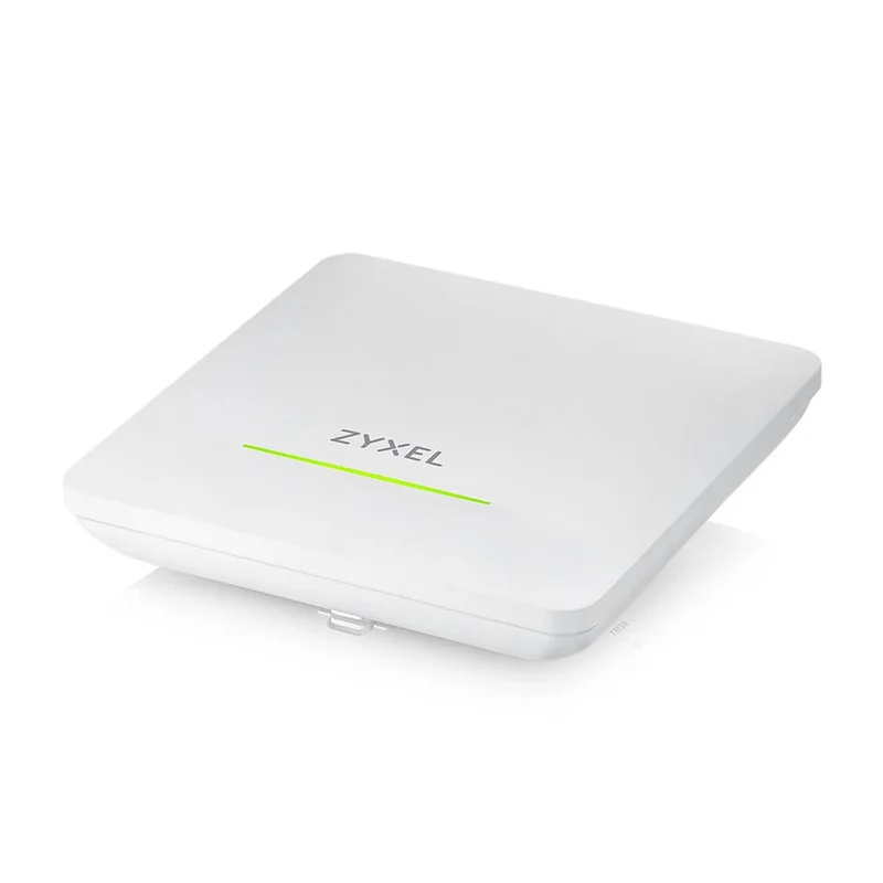 ZyXEL NWA50BEPRO, BE6500, (2.4GHz: 2x2:2, 5GHz or 6GHz: 2x2:2) MU-MIMO, Dual Radio 2.4 and 5 or 6GHz, 1 x 2.5G LAN Ports, PoE+ (802.3at), Standalone/Nebula Cloud Including Power Adapter