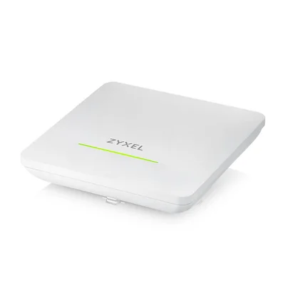 ZyXEL NWA50BEPRO, BE6500, (2.4GHz: 2x2:2, 5GHz or 6GHz: 2x2:2) MU-MIMO, Dual Radio 2.4 and 5 or 6GHz, 1 x 2.5G LAN Ports, PoE+ (802.3at), Standalone/Nebula Cloud Including Power Adapter